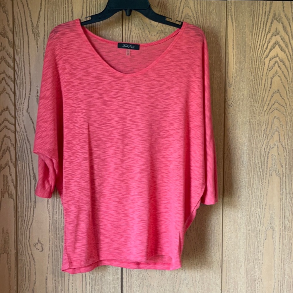 Size large, coral colored Laila Jayde top
